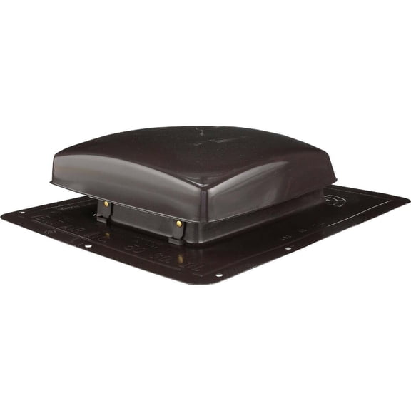 NorWesco 50 Sq. In. UV Resistant Polyethylene Roof Vent, Dark Brown 559454