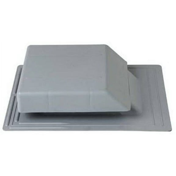 NorWesco 50 Sq. In. UV Resistant Polyethylene Roof Vent, Gray 559451
