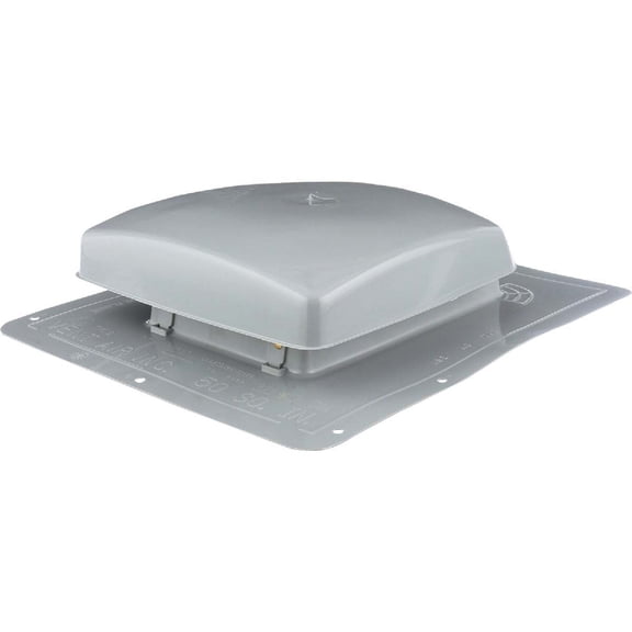 NorWesco 50 Sq. In. UV Resistant Polyethylene Roof Vent, Wood Gray 559452