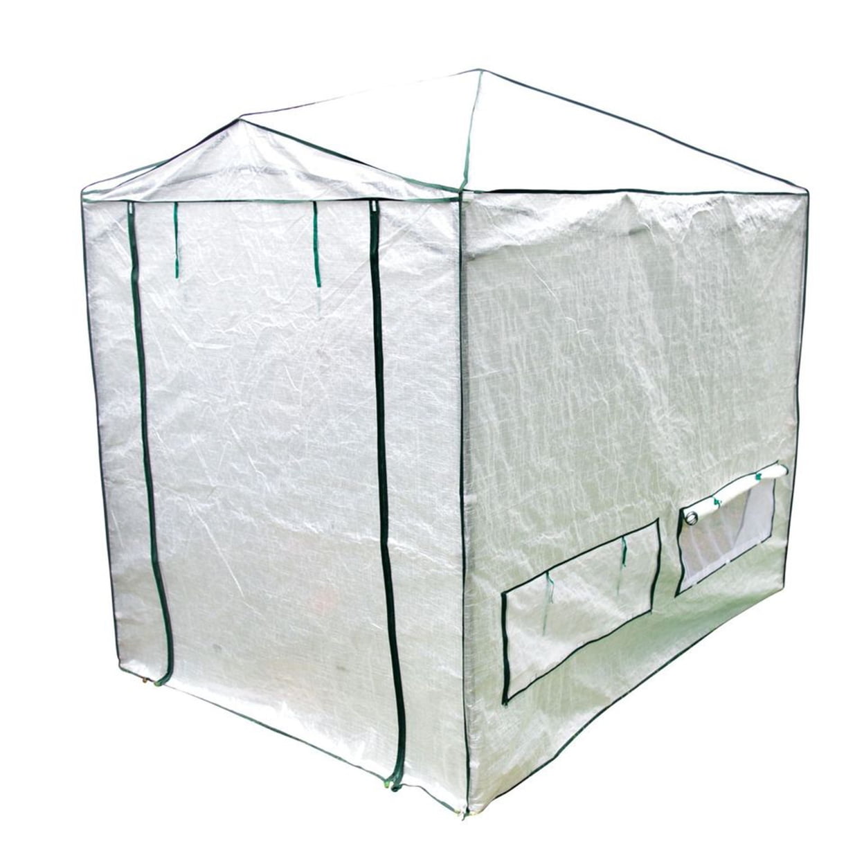 6' x 8' White Pop Up Greenhouse with PVC Cover
