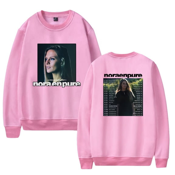 Nora En Pure The Tour 2024 Crewneck Long Sleeve Streetwear Women Men Sweatshirt