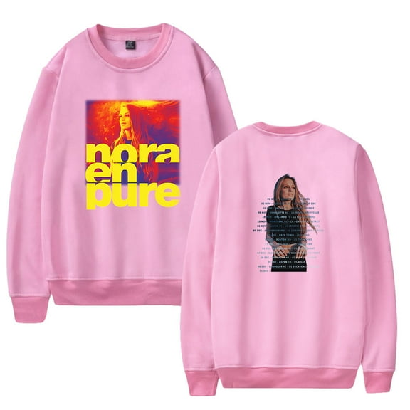 Nora En Pure The Tour 2024 Crewneck Long Sleeve Streetwear Women Men Sweatshirt