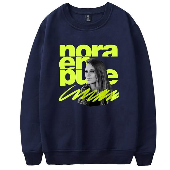 Nora En Pure The Tour 2024 Crewneck Long Sleeve Streetwear Women Men Sweatshirt
