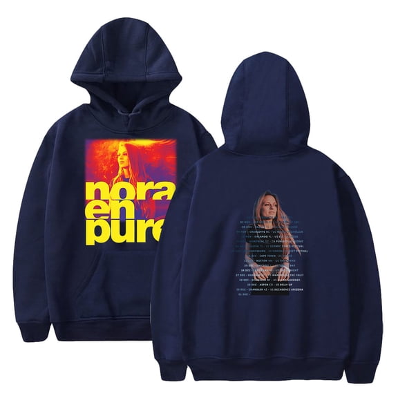 Nora En Pure Tour 2024 Hoodie Unisex Daily Commuter Fashion Printed Pullover