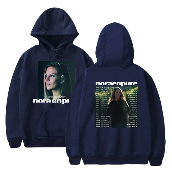 Nora En Pure Tour 2024 Hoodie Unisex Daily Commuter Fashion Printed Pullover