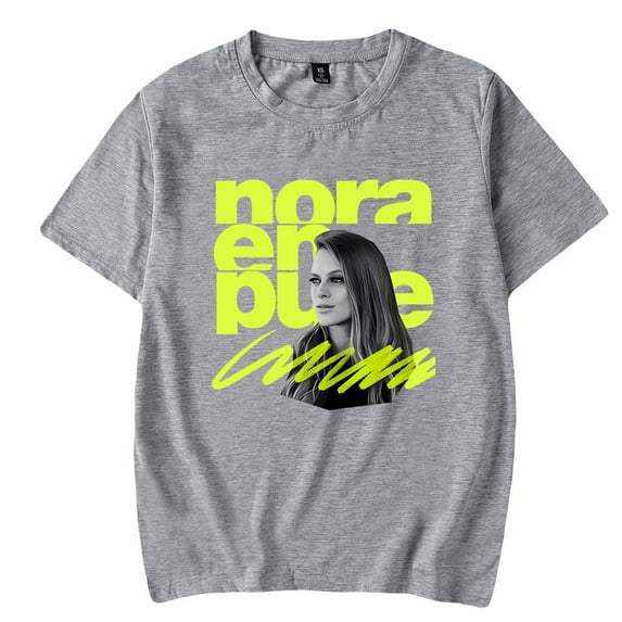 Nora En Pure Tour 2024 Merch T-Shirt Casual Short Sleeved T Shirt Unisex Tee