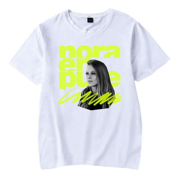 Nora En Pure Tour 2024 Merch T-Shirt Casual Short Sleeved T Shirt Unisex Tee