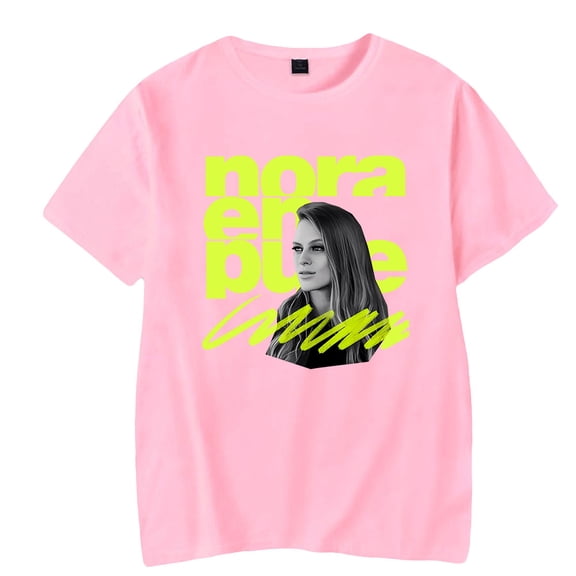 Nora En Pure Tour 2024 Merch T-Shirt Casual Short Sleeved T Shirt Unisex Tee