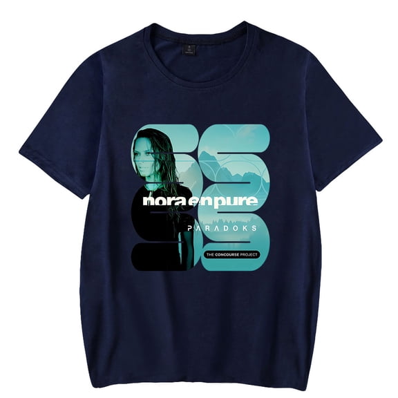 Nora En Pure Tour 2024 Merch T-Shirt Casual Short Sleeved T Shirt Unisex Tee