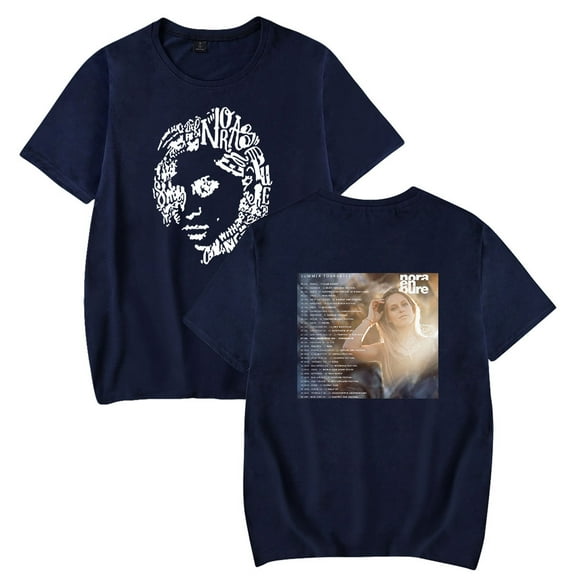 Nora En Pure Tour 2024 Merch T-Shirt Casual Short Sleeved T Shirt Unisex Tee