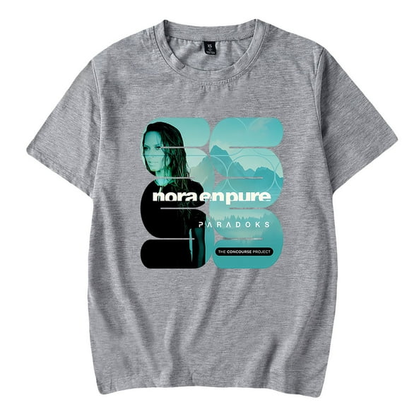 Nora En Pure Tour 2024 Merch T-Shirt Casual Short Sleeved T Shirt Unisex Tee