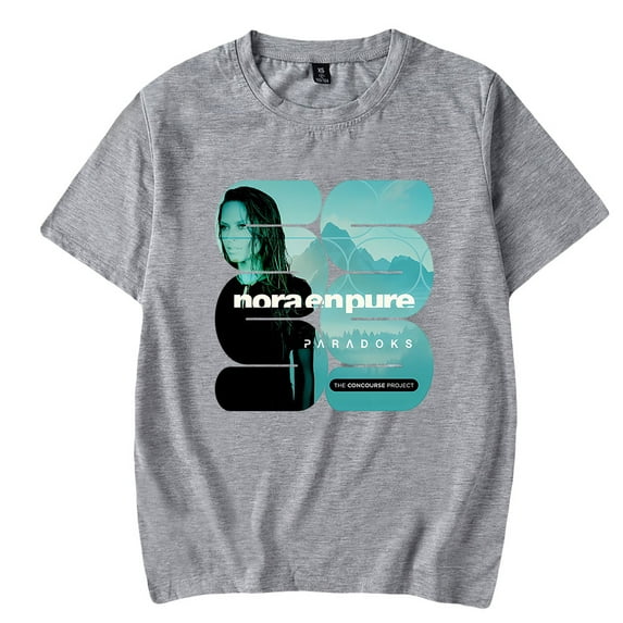 Nora En Pure Tour 2024 Merch T-Shirt Casual Short Sleeved T Shirt Unisex Tee