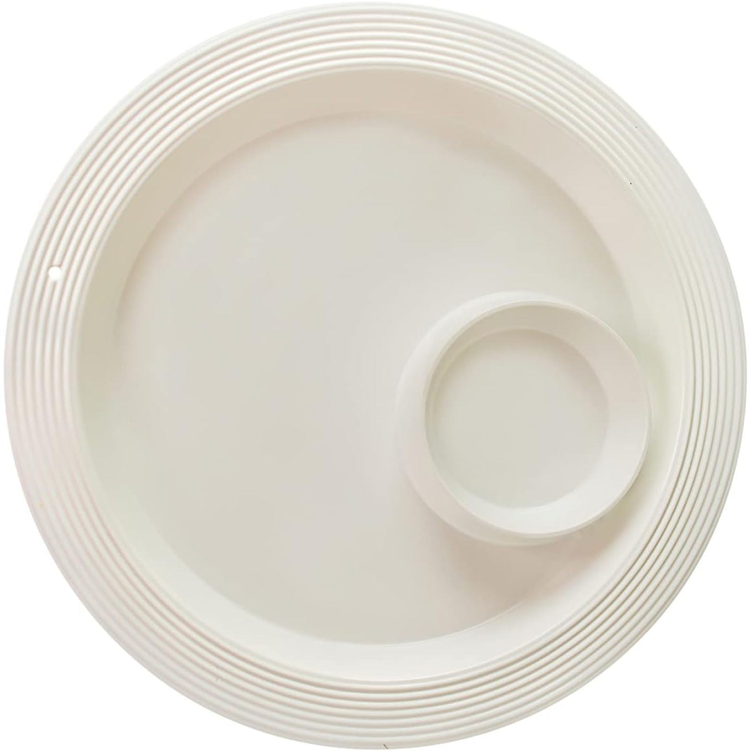 Nora Fleming Melamine Pinestripe Chip and Dip Platter Mel15