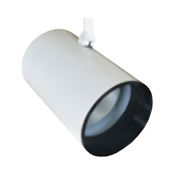 Nora Lighting - 1 Light PAR30 Flatback Cylinder with Baffle Track Head-7.13