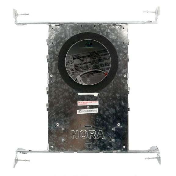 Nora Lighting NHIOICD-48LE3 New Construction Housing for 4" Trim Size - IC Rated, Aluminum