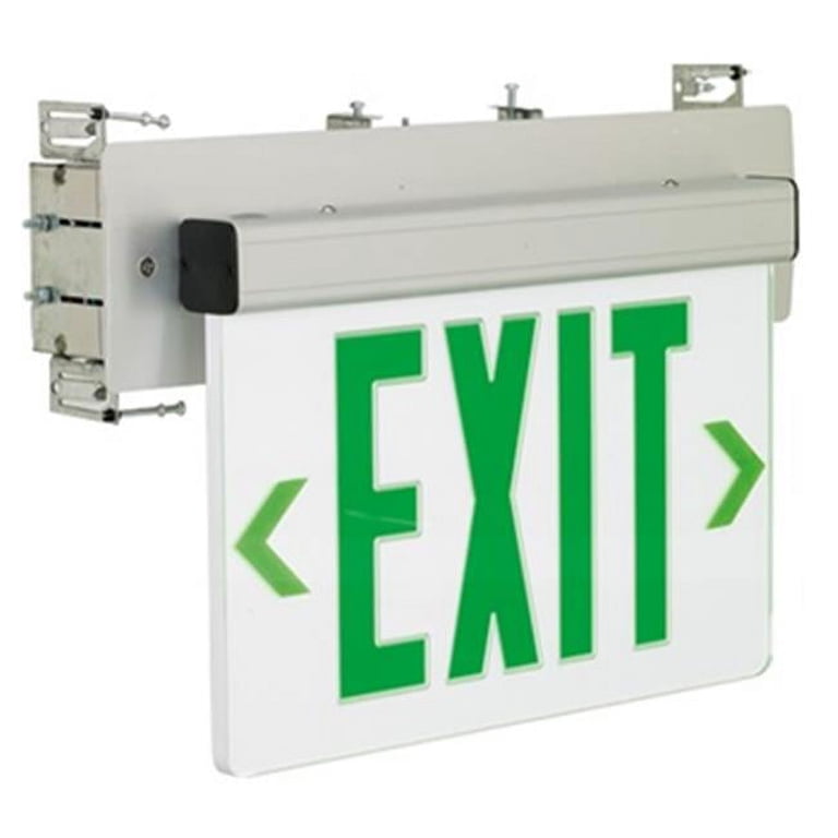 【NM】 Nora Lighting NX-609-LEDG1MA Green LED Wall Mount Recessed Edge