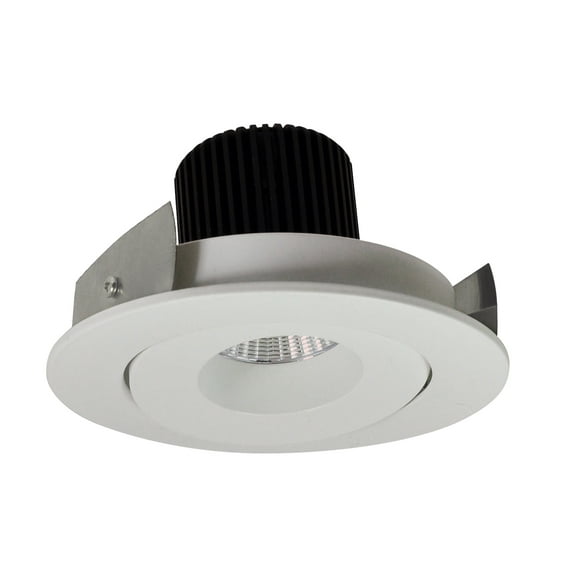 Nora Lighting Nio-4Rg27x/10 Iolite 4" Led Adjustable Recessed Trim - White
