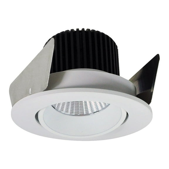 Nora Lighting Niob-2Rc30x/10 Iolite 2" Led Adjustable Recessed Trim - White