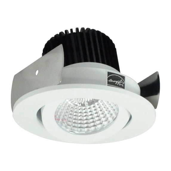 Nora Lighting Niob-2Rg27x/10 Iolite 2" Led Adjustable Recessed Trim - White