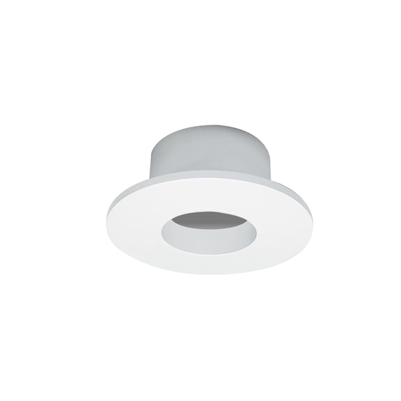 Nora Lighting NIOC-1RNGMPW 1" Canless Iolite Downlight Trim - White
