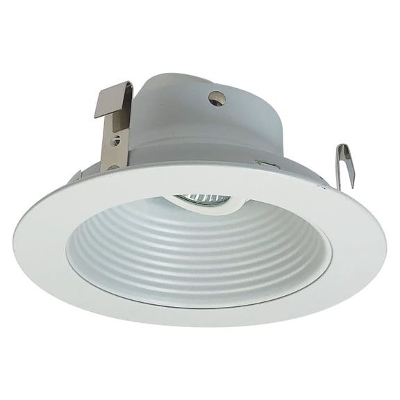 Open Box Nora Lighting Nl-410 4" Baffle Recessed Trim - White