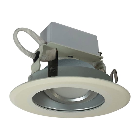 Nora Lighting NLCBC-46930XHZWLE4 Cobalt Adjustable 4" Led Adjustable Recessed Trim - White