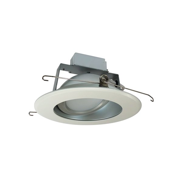 Nora Lighting NLCBC-66935XHZWLE4 Cobalt Adjustable 6" Led Adjustable Recessed Trim - White