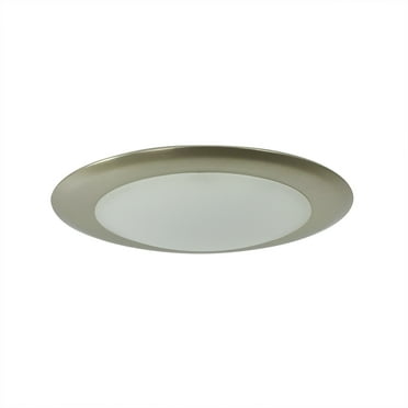 Nora Lighting Nlopac-R4509t2440 Opal 6" Wide 4000K Led Flush Mount Ceiling Fixture - White
