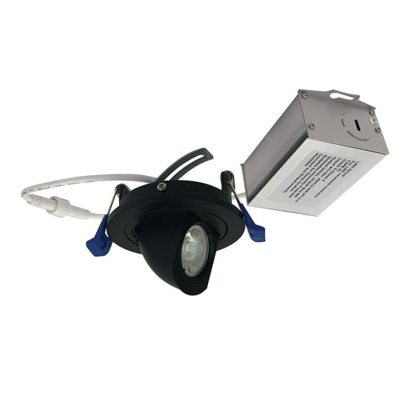 Nora Lighting Nm2-2R2705030 M2 Led Canless Recessed Fixture 2" Adjustable Trim - Black