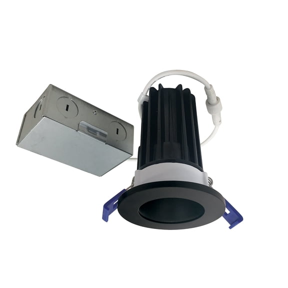 Nora Lighting NM2-2RDC8527BB M2 Led Canless Recessed Fixture 2" Reflector Trim - Black