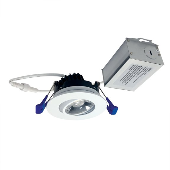 Nora Lighting NM2-2RG4027MPW M2 Led Canless Recessed Fixture 2" Adjustable Trim - White