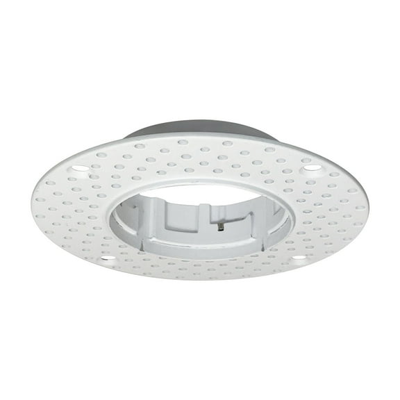 Open Box Nora Lighting Nm2-Tlmr-R M2 5" Trimless Mud Ring For Nm2-2Rtldc - White