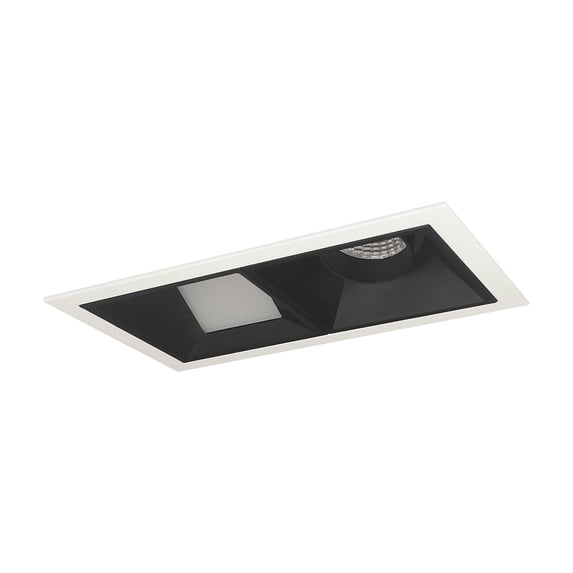 Nora Lighting Nmiot-12-Mpw-Aw-35X-10 Iolite 5" Integrated Led Square Recessed Trim - Black