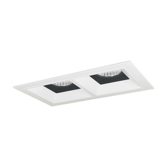 Nora Lighting Nmiot-12-Mpw-Ff-30X-10 Iolite 5" Integrated Led Square Recessed Trim - Black