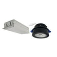 thumbnail image 1 of Nora Lighting Nmw-427 M-Wave Led Canless Recessed Fixture - Black, 1 of 4