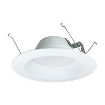 Nora NOXAC-563130WW 5" or 6" AC Onyx Round Retrofit Trim, White (3000K, Reflector)