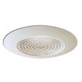 thumbnail image 1 of Nora Lighting Np-23 6" Recessed Plastic Trim - White, 1 of 1