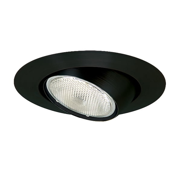Nora Lighting NT-28B 6" Adjustable Recessed Trim - Black