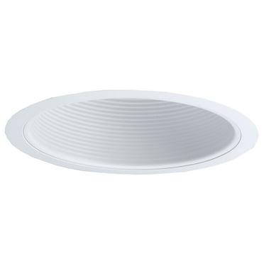 Nora Lighting Ntm 6" Baffle Recessed Trim - White