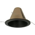 thumbnail image 1 of Nora Lighting Ntm-713 6" Air-Tight Aluminum Baffle Cone Reflector - Bronze, 1 of 1