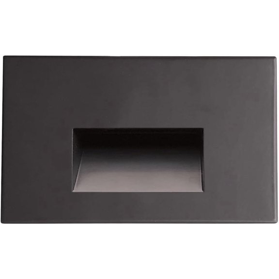 Nora NSW-740 Ari LED Step Light with Horizontal Face Plate (Bronze, 3000K)