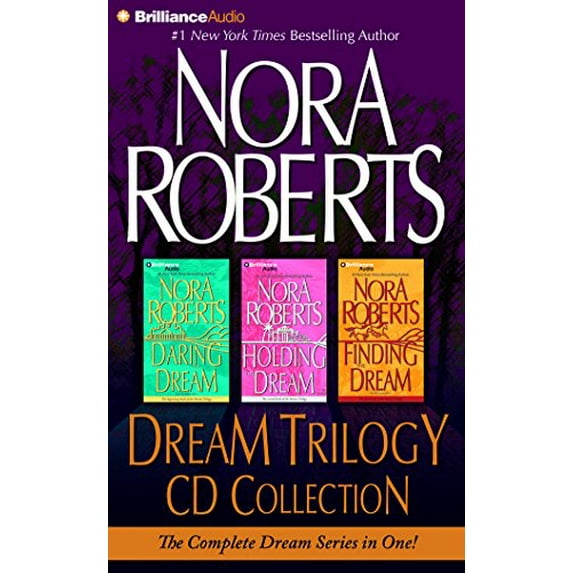 Pre-Owned Nora Roberts Dream Trilogy CD Collection: Daring to Dream, Holding the Dream, Finding the (Audiobook) by Nora Roberts, Sandra Burr