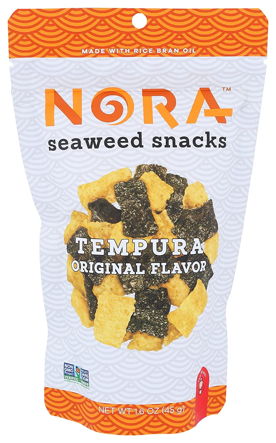 Nora Snacks - Tempura Original - Case of 12 - 1.6 OZ