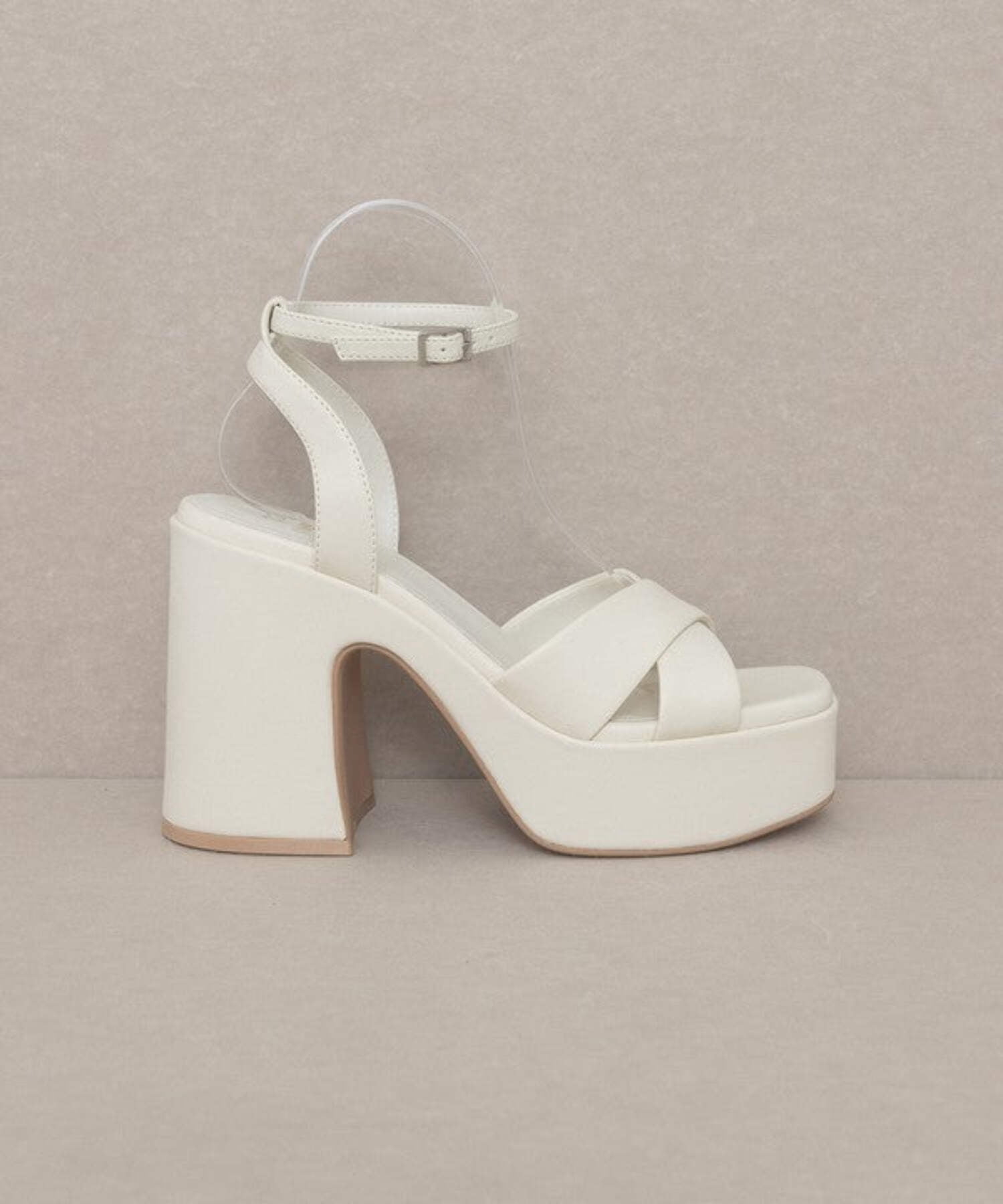 Chunky Heel Platform Shoes
