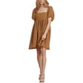 thumbnail image 1 of Noralee womens  Luna Dress, s, Gold, 1 of 2