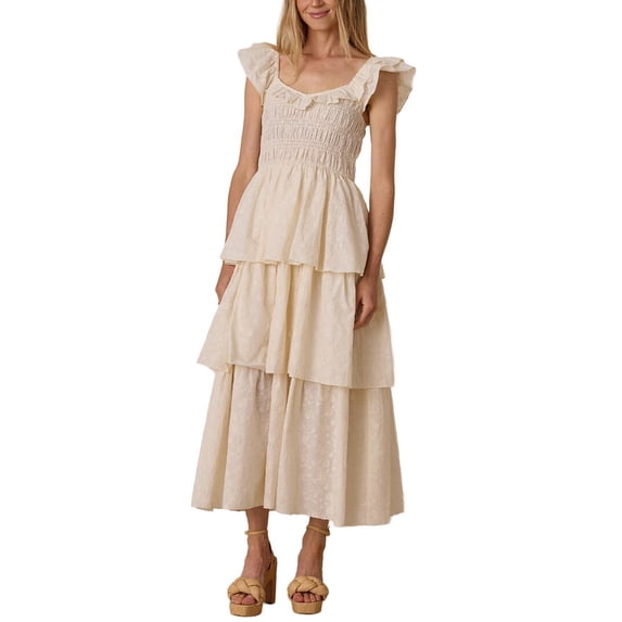 Noralee womens Sienna Dress, l, White