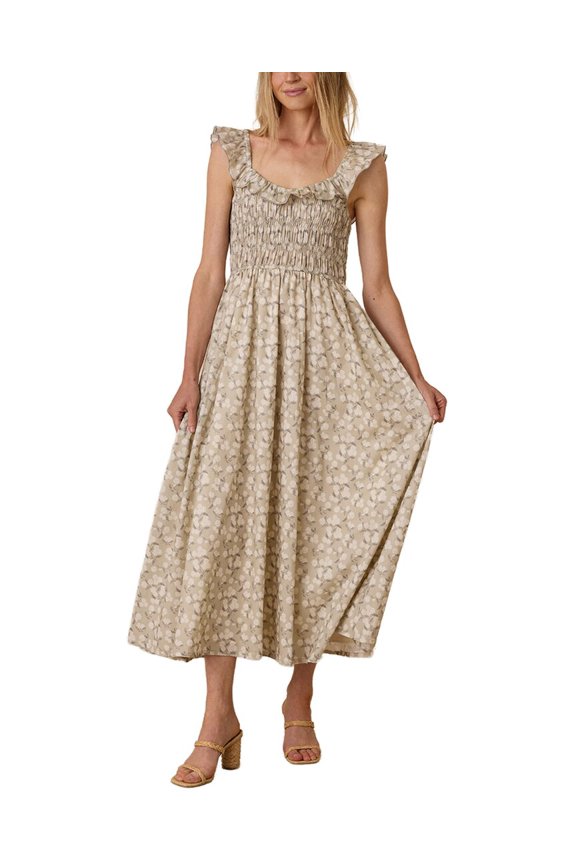 womens Stella Dress, m, Green