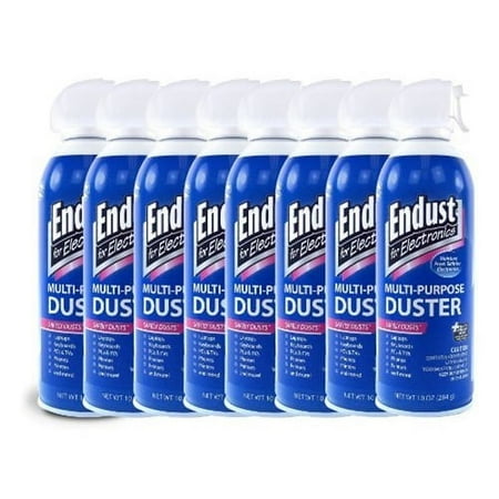 Norazza Air Duster - For Desktop Computer, Printer, Copier - 8 / Pack