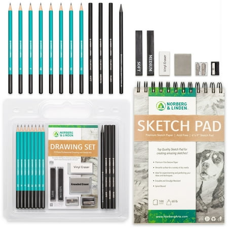 Norberg and Linden Art Set (19 Pieces)
