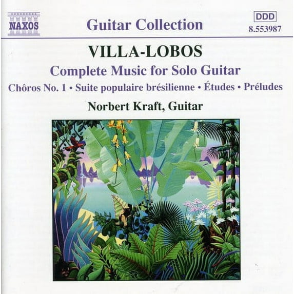 Norbert Kraft - Complete Music for Solo Guitar - Music & Performance - CD